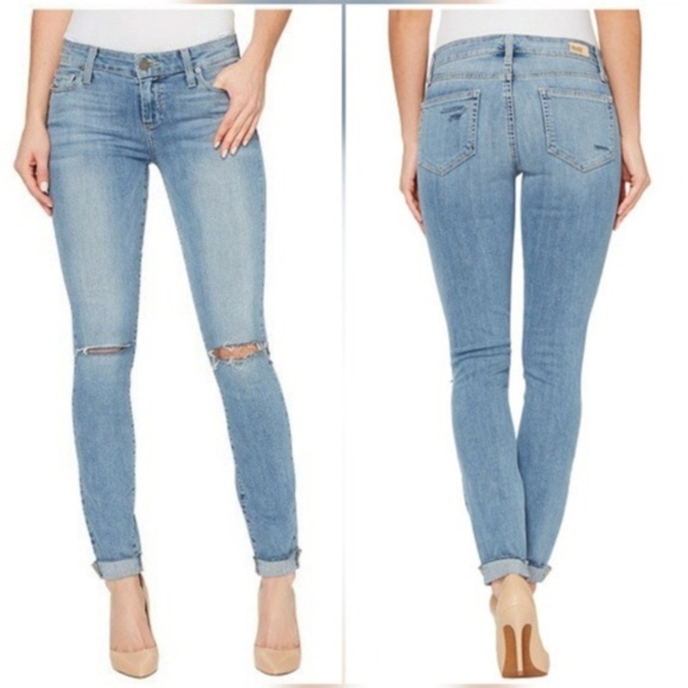 NWT Paige Verdugo Ankle with Raw Hem